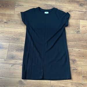 Black Short Sleeve Dress